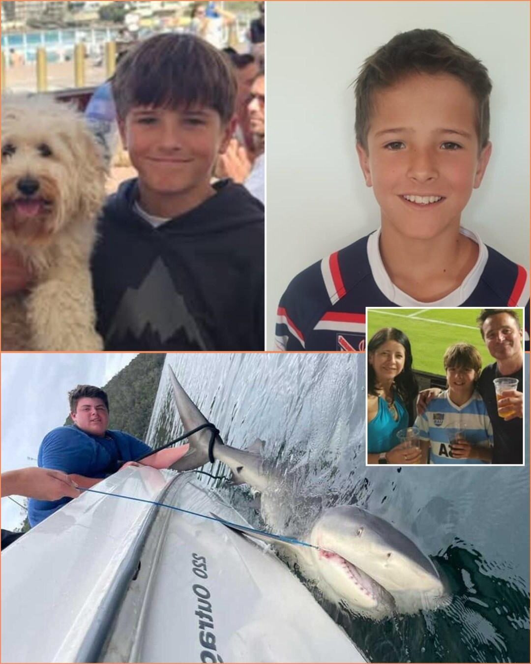 “IF I WERE TO BE GIVEN ANOTHER LIFE, I WANT YOU TO STILL BE MY SON” — The heartbreaking last message of Nico Antic, the 12-year-old boy who survived a shark attack, was revealed by his mother as she spoke about the words that still haunt her to this day