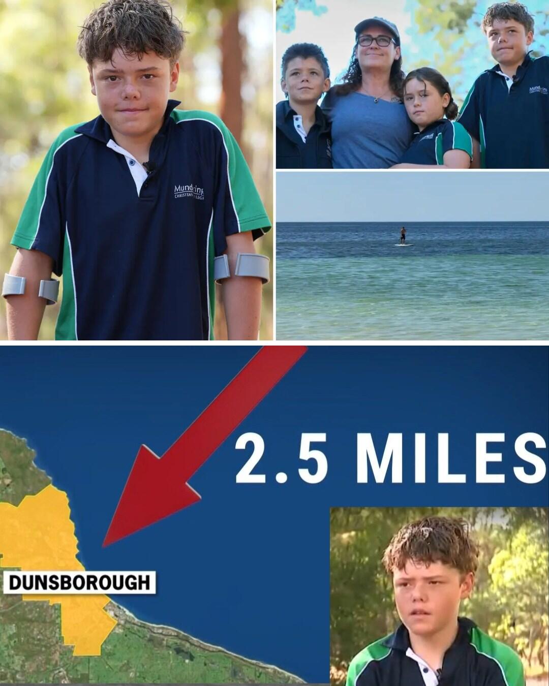 “Please, we’re still out there” — the newly released emergency call from a 13-year-old who swam 4km and ran 2km to save his family is leaving rescuers shaken and a nation in awe