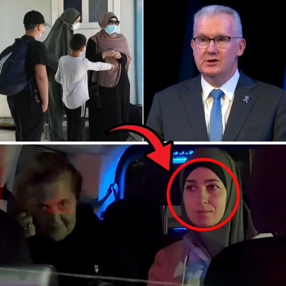 Arrested upon arrival: Australians returning from Syria sparked controversy as they were stopped by police immediately upon landing – the scene at the airport sparked nationwide outrage
